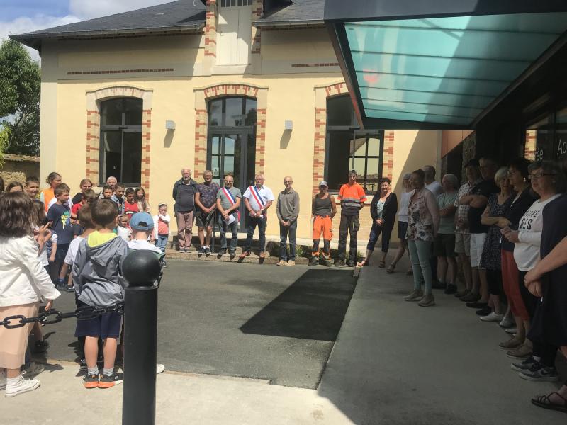 Rassemblement devant la mairie le 3 Juillet 2023